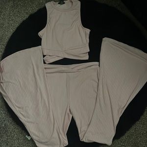 Light pink top & bottom